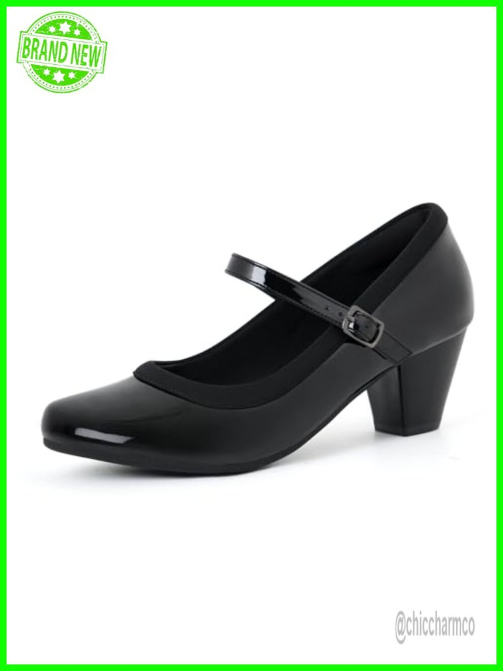 Women's Mary Jane Heels Orthopedic Comfortable Cushioned Pumps